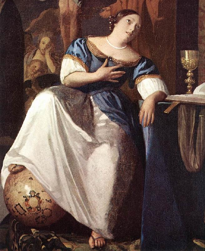 The Allegory of Faith (detail) er, VERMEER VAN DELFT, Jan